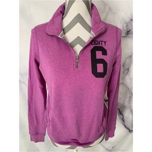 Victoria secret Pink pink 1/4 zip pullover sweater